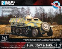 Rubicon Model SdKfz 250/251 Expansion Set- SdKfz 250/7 & 251/2 Mortar Carrier Bolt Action